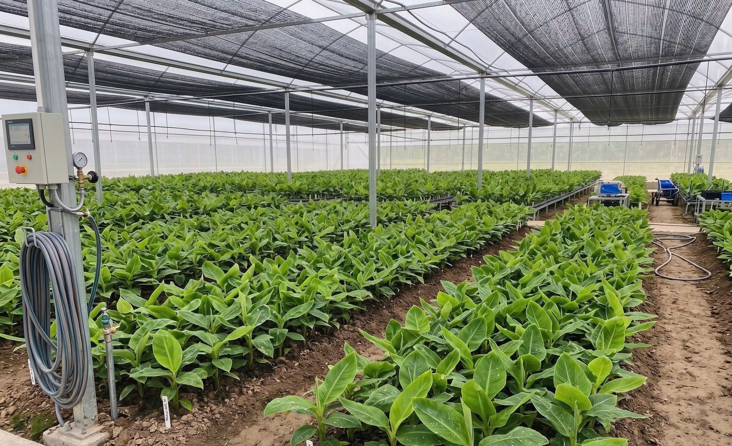 Nhà màng ứng dụng công nghệ cao tại Unifarm